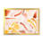 " Retro Graphic Elements In Orange And Yellow I " Painting Print-67232893-67232897