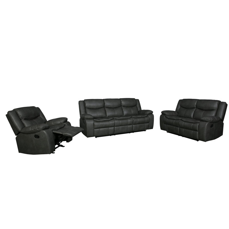 Ensemble de salon inclinable 3 pièces Paraiso