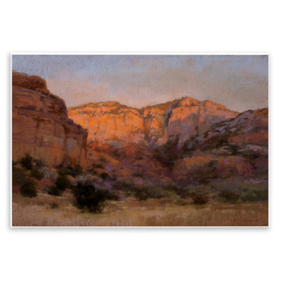 Art mural, "Canyon Cliff Landscape" par Christine Debrosky