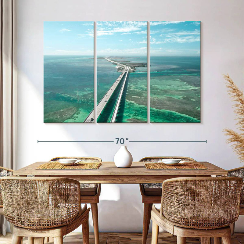 Lilie Wonderful Seven Mile Bridge, H 42 po x l 65 po