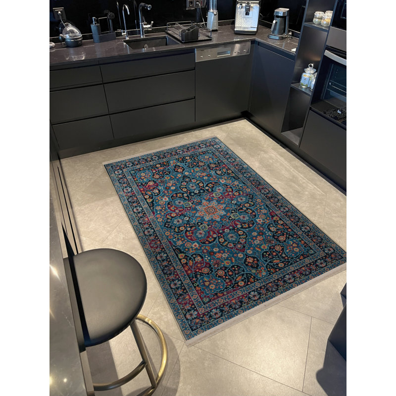 Tapis rectangulaire Xaven, Tapis de couloir 2 pi 8 po x 9 pi 11 po