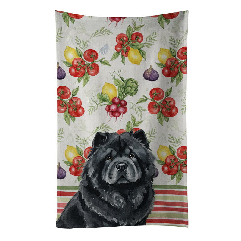 Torchon noir Chow Chow, Black Chow Chow