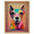 Light Brown Framed Unframed