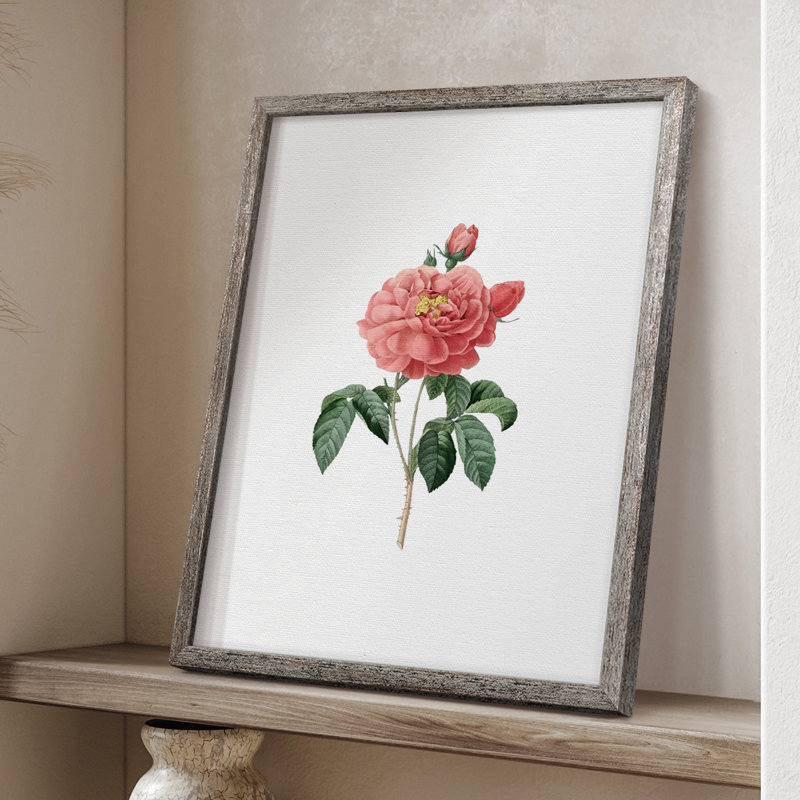 «Botanical Beauty III», reproduction encadrée - bois massif 50511, H 11 po x l 9 po