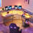 Lockmer 55'' L-Shape Gaming Desk with Power Outlets & LED Light