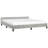 Maecie vidaXL Velvet Platform Bed Frame, No Box Spring Needed/No Mattress -1061604965-1061604970