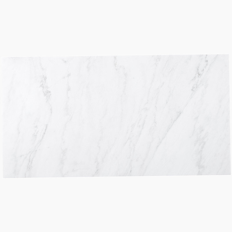 Rustic Espresso 7-piece Rectangular Marble Top Dining Table Set