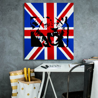 «Pride» par Abstract Graffiti, art mural sur toile