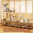 Lejon No Assembly Folding Etagere Bookcase-441723492-535560353