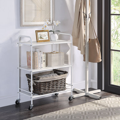 33.27'' H Utility Cart with Wheels
