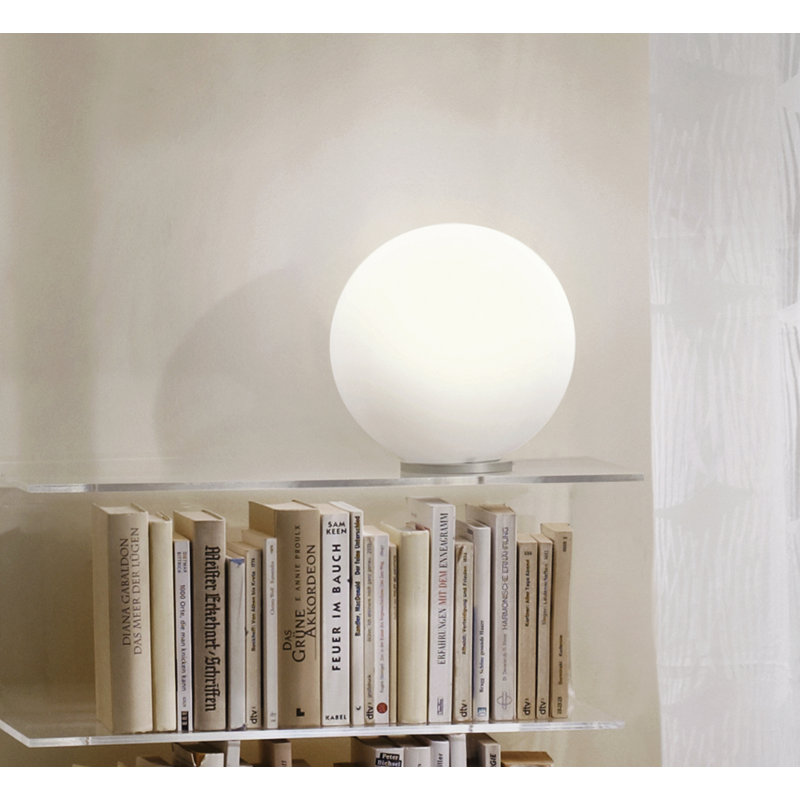 Lampe de table Mia, H 8,25 po x l 7,87 po x P 7,87 po, Argent