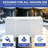 Edrosie Inc 100 Gallon Lockable Weather Resistant Resin Outdoor Deck Deck Box-130604505