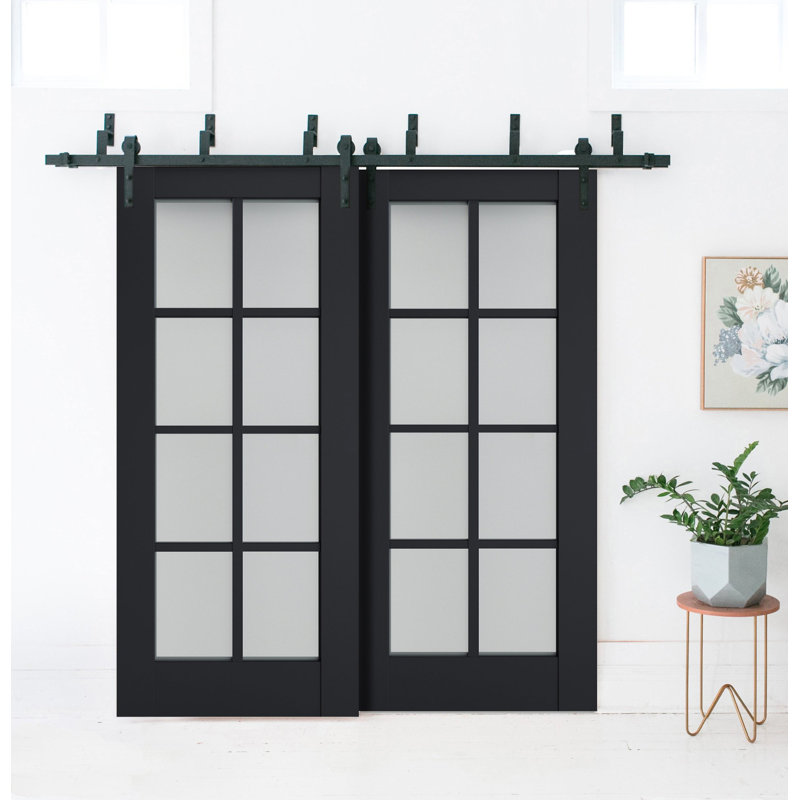 Portes de placard Veregio, 64 po x 96 po, Antracite