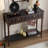 French-style retro console table