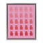 Cadre flottant Sweet Pink Gummy Bears, design par Lish Creative-537195866-537195847