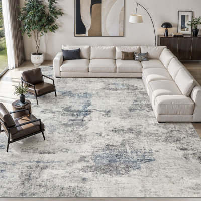 Dagmar Washable Stain-Resistant Vintage Area Rug
