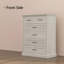 Commode verticale 6 tiroirs H 40,4 "