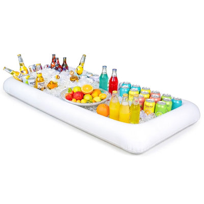 Bar-buffet gonflable avec bouchon de vidange