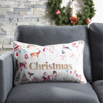 Patrick Embroidered Throw Pillow