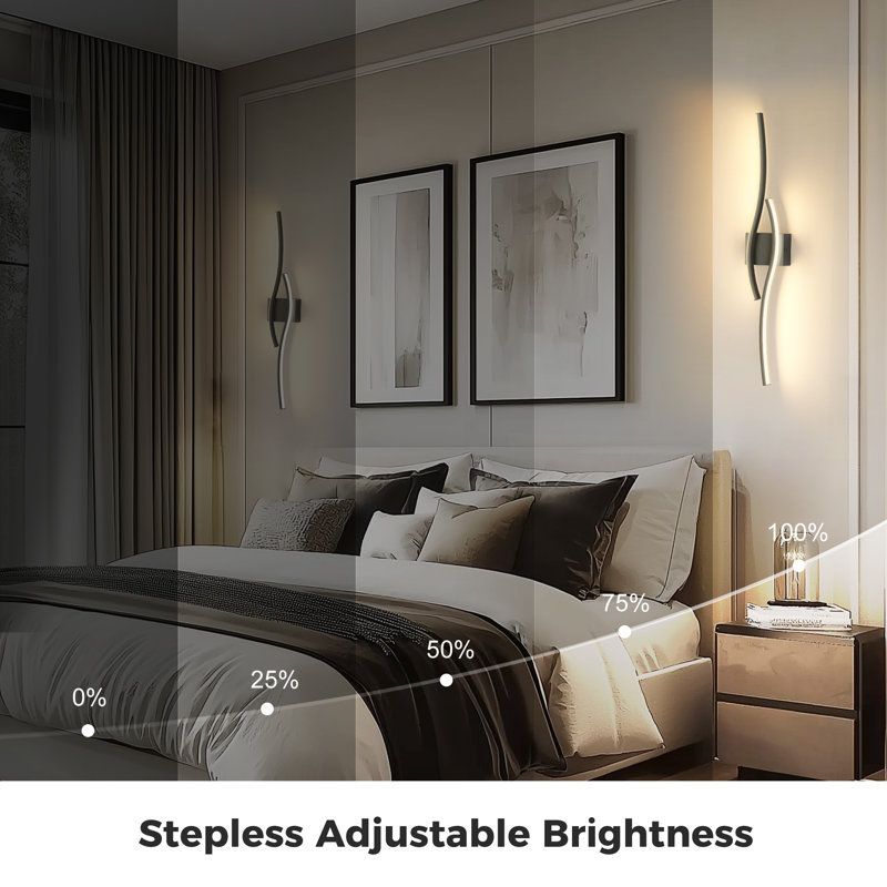 31.5Inch Battery Operated Bath Bar LED Wall Light Dimming & Timming