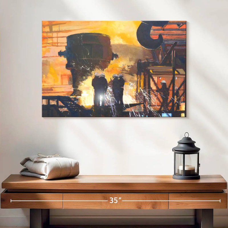 Steelworks, H 16 po x l 24 po