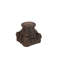 Bougeoir en bois massif 12 po H