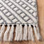 Barrington Ivory/Black Hand Tufted Wool/Cotton/Rug-1466168321