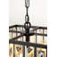 Lustre rectangulaire à 8 lumières de style bougie avec accents de cristal Alrick