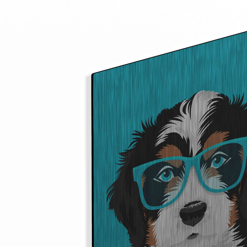 «Bernese Mountain Blue» par Debbie Gray, H 24 po x l 16 po