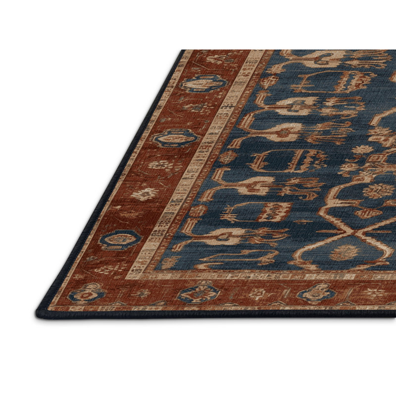 Tapis brun turc lavable à la machine, Tapis de couloir 2 pi x 5 pi