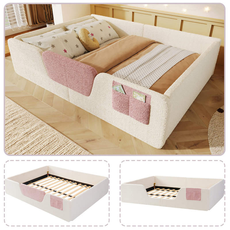 Bed, Beige