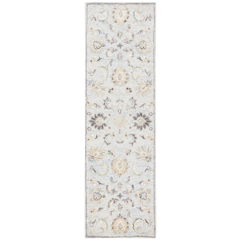 Zarina Hand Tufted Wool Oriental Rug, Runner 2'3" x 8'