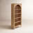 Gayle Solid and Manufactured Wood Standard Bookcase with Arched Side Panels and Adjustable Shelves-410664310-410664304