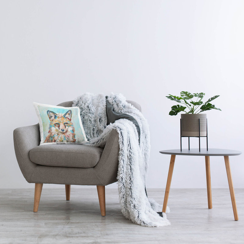 Polyester Throw Square Pillow Cover & Insert