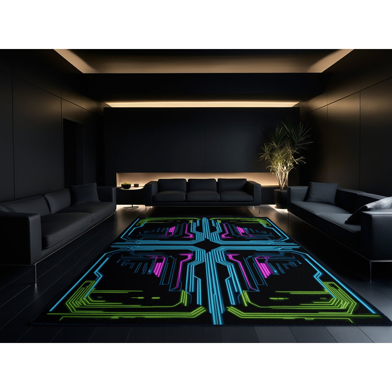 Cyber Ray Rug, Round 4'