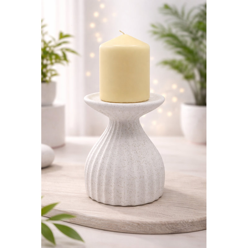 2 Piece Ceramic Candle Accessories Set