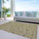 Lummus Washable Damask Indoor / Outdoor Rug