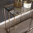 Nicholance 42'' Glass Top Console Table