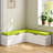 L-Shaped Corner Shoe Bench With Large Capacity Storage & Optional Cushions in Multiple Colors-613244341