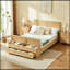 Grand cadre cannelé avec rangement Abba-762661903