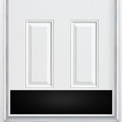 Plaque de protection pour porte Ackman - Aluminium anodisé - Support magnétique pour portes en acier