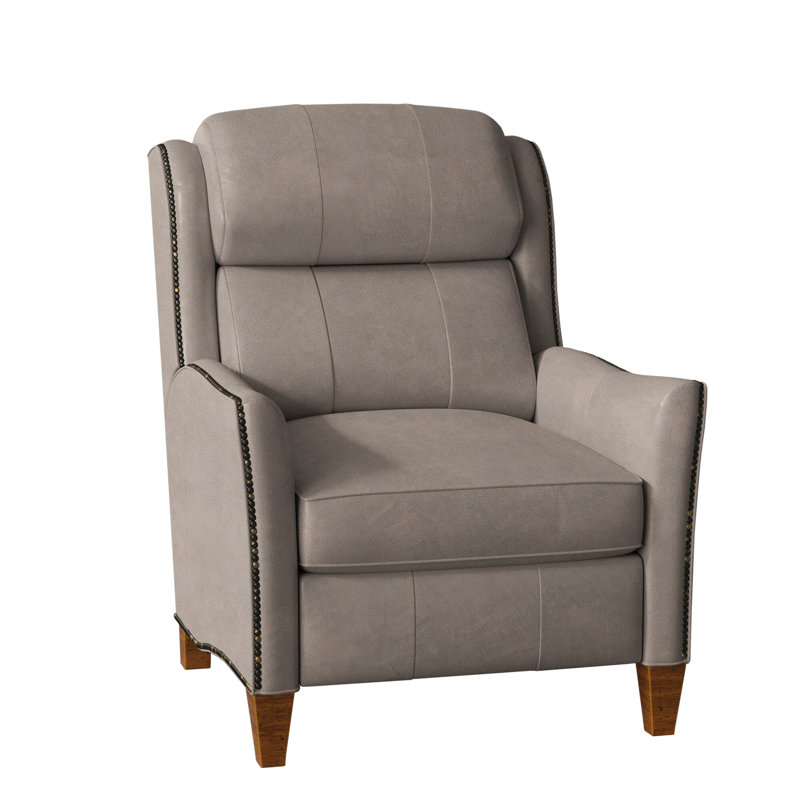 Lancaster Recliner, Outsider Raven Genuine Leather, New Classiques, Power