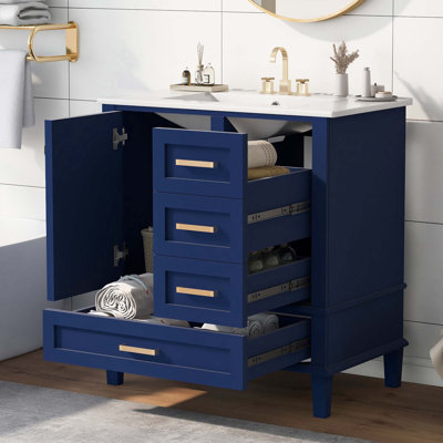 Ensemble de meuble-lavabo moderne 30 po avec meuble-lavabo 30 po