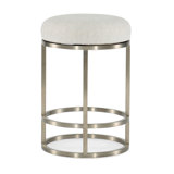 Linville Falls Upholstered Counter Stool with Metal Frame