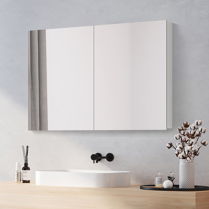 Alpina 36'' W 26'' H Medicine Cabinet Mirror 5 Fixed