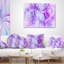 Coussin lombaire à texture fractale light Abstract