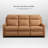 Harpster Leather Triple Power-Reclining Sofa with Zero-Wall Design Concealed Footrests and Removable Seat Cushion-110447881