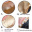 Art mural minimaliste avec poterie abstraite rose-408119400-408119403
