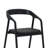 Brittant 18'' H Polyurethane Upholstered Oak Armchair