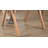 Wooden Stackable Dining  Folding Chairs with Padded Seats, Set of 2 with Removable Cover Extra, Cream-126061564